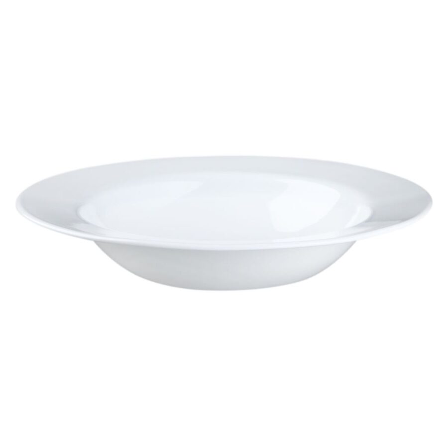 צלחת פסטה/רביולי גורמה 828 מ"ל, Dazzling White  מבית Corning Corelle תוצרת ארצות הברית