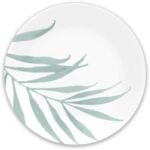 סט צלחות 12 חלקים, Solar Print מבית Corning Corelle תוצרת ארצות הברית