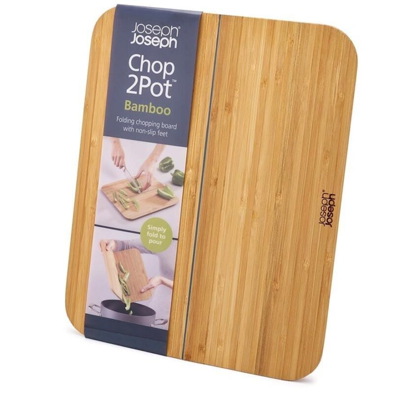משטח חיתוך גדול מתקפל Chop2Pot מבית JOSEPH JOSEPH