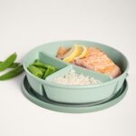 קערת אוכל Bento עגולה תכלת מבית Mepal