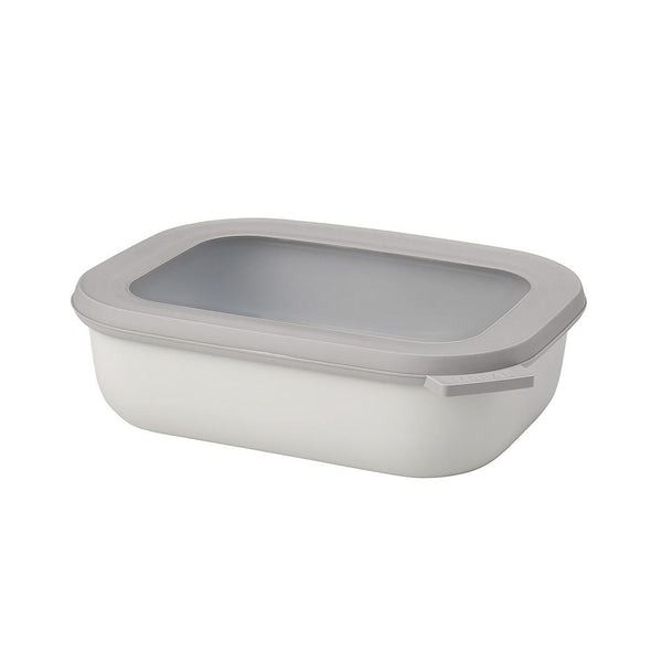 קופסה  מלבנית CIRQULA לבן 1000ML מבית Mepal