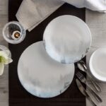 צלחת מנה ראשונה 21.5 ס"מ, Tranquil Reflection  מבית Corning Corelle תוצרת ארצות הברית