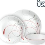 סט 18 חלקים, Splendor  מבית Corning Corelle תוצרת ארצות הברית