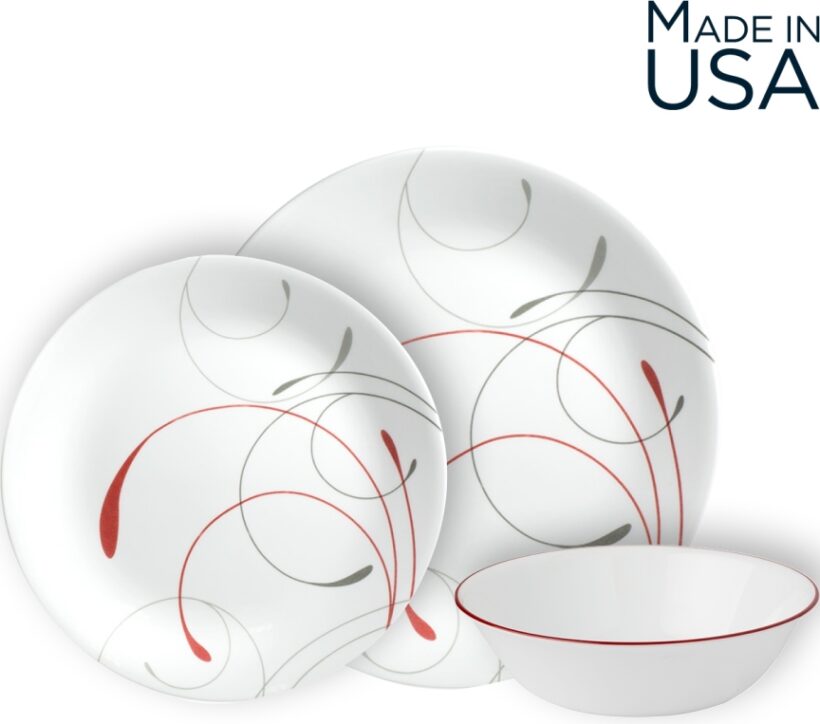 סט 18 חלקים, Splendor  מבית Corning Corelle תוצרת ארצות הברית
