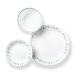 סט 18 חלקים צלחת עוגה, Country Cottage  מבית Corning Corelle תוצרת ארצות הברית