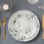 צלחת מנה עיקרית 26 ס"מ, Misty Leaves מבית Corning Corelle תוצרת ארצות הברית