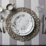 צלחת מנה עיקרית 26 ס"מ, Misty Leaves מבית Corning Corelle תוצרת ארצות הברית