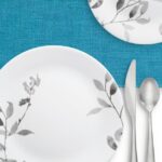 צלחת מנה עיקרית 26 ס"מ, Misty Leaves מבית Corning Corelle תוצרת ארצות הברית