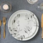 סט 12 חלקים, Misty Leaves מבית Corning Corelle תוצרת ארצות הברית