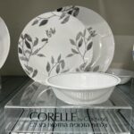 סט 12 חלקים, Misty Leaves מבית Corning Corelle תוצרת ארצות הברית