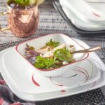 סט 18 חלקים, Splendor Square  מבית Corning Corelle תוצרת ארצות הברית