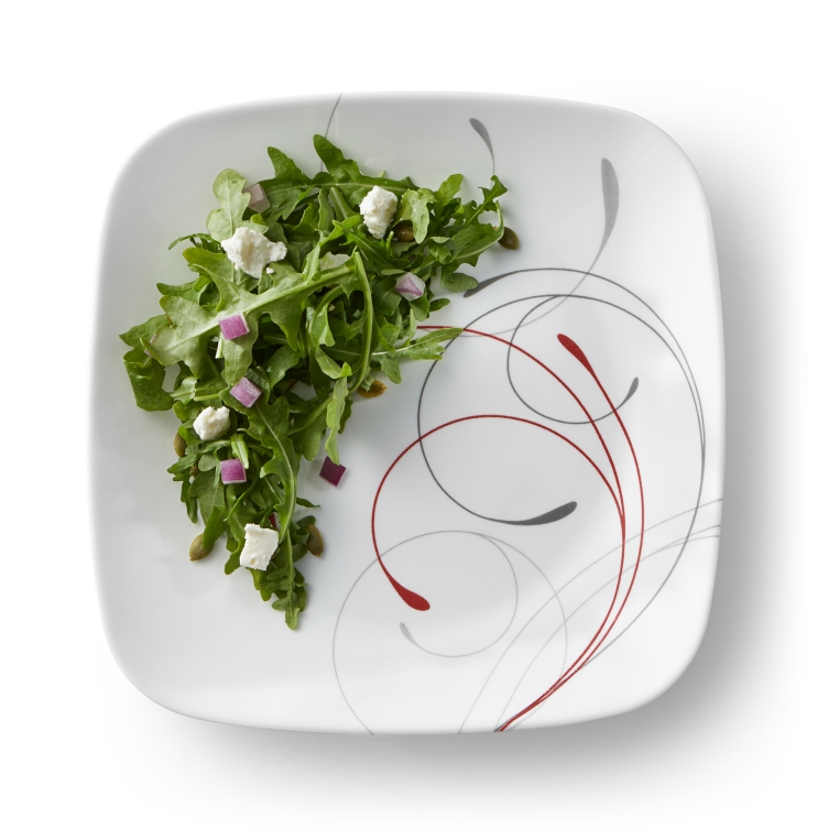 סט 18 חלקים, Splendor Square  מבית Corning Corelle תוצרת ארצות הברית