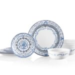 סט 18 חלקים עוגה , Portofino  מבית Corning Corelle תוצרת ארצות הברית