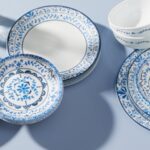 סט 18 חלקים עוגה , Portofino  מבית Corning Corelle תוצרת ארצות הברית