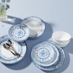 צלחת מנה ראשונה 21.5 ס"מ, Portofino מבית Corning Corelle תוצרת ארצות הברית