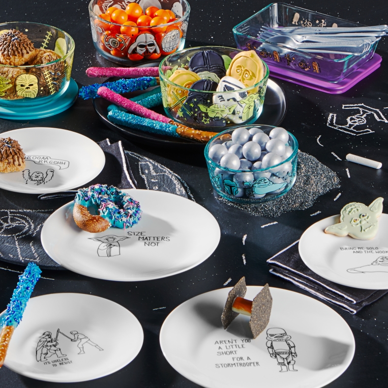 צלחת מנה ראשונה, Star Wars  מבית Corning Corelle תוצרת ארצות הברית