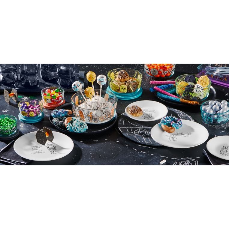 צלחת מנה ראשונה, Star Wars  מבית Corning Corelle תוצרת ארצות הברית