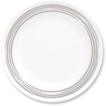 צלחת מנה ראשונה 21.5 ס"מ, Brushed Silver מבית Corning Corelle תוצרת ארצות הברית