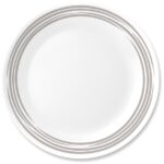צלחת מנה עיקרית, Brushed Silver מבית Corning Corelle תוצרת ארצות הברית