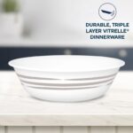 בול מרק 532 מ"ל,  Brushed Silver מבית Corning Corelle תוצרת ארצות הברית