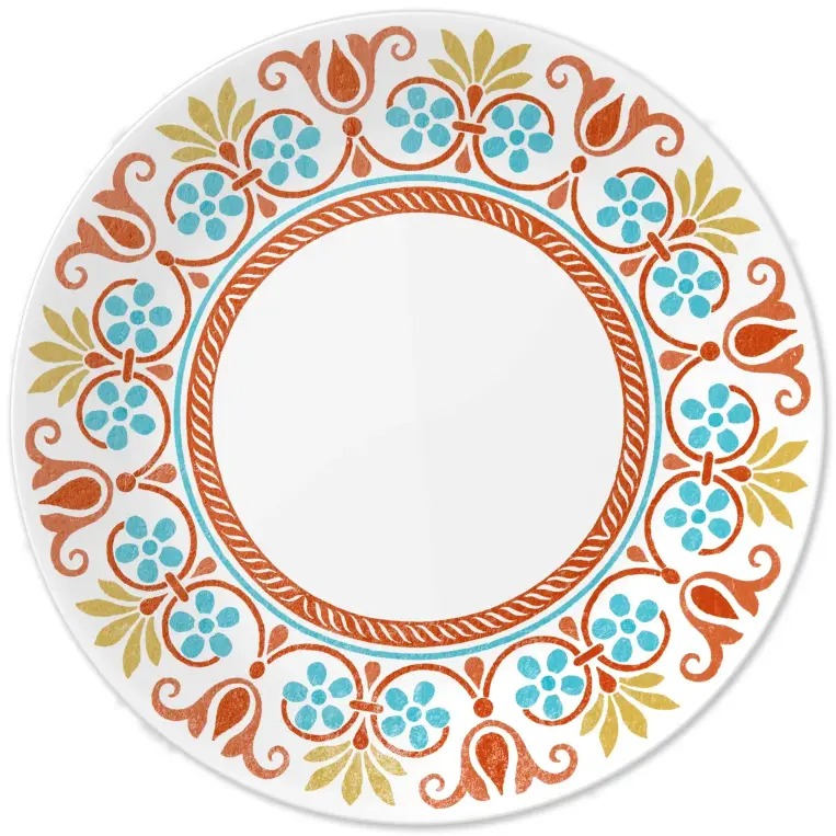 צלחת מנה עיקרית 26 ס”מ, Terracotta Dreams מבית Corning Corelle תוצרת ארצות הברית