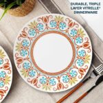 צלחת מנה עיקרית 26 ס"מ, Terracotta Dreams מבית Corning Corelle תוצרת ארצות הברית
