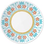 סט צלחות 12 חלקים Terracotta Dreams מבית Corning Corelle תוצרת ארצות הברית