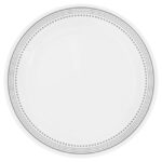 סט צלחות 24 חלקים, Mystic Gray מבית Corning Corelle תוצרת ארצות הברית