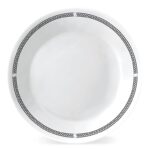 צלחת מנה ראשונה 21.5 ס"מ דגם Brasserie 147 מבית Corning Corelle תוצרת ארצות הברית