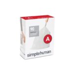 30 שקיות מסוג A, לפח 4.5 ל' simplehuman