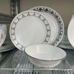 צלחת מנה ראשונה 21.5 ס"מ, Cusco מבית Corning Corelle תוצרת ארצות הברית