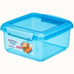 קופסת אוכל 1.2 צבע כחול SISTEMA