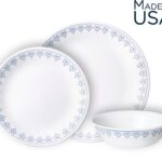 סט 18 חלקים, Patchwork  מבית Corning Corelle תוצרת ארצות הברית