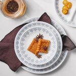 סט 18 חלקים, Patchwork  מבית Corning Corelle תוצרת ארצות הברית