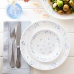 צלחת עוגה 17 ס"מ, Provincial Blue  מבית Corning Corelle תוצרת ארצות הברית