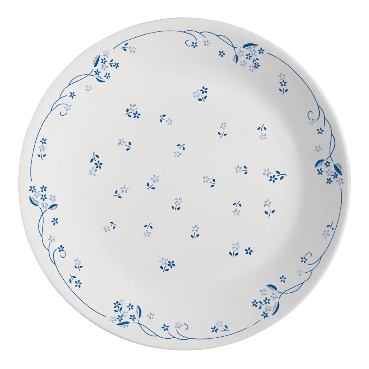 צלחת מנה עיקרית 26 ס”מ, Provincial Blue מבית Corning Corelle תוצרת ארצות הברית