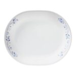 מגש אובלי 31 ס”מ, Provincial Blue מבית Corning Corelle תוצרת ארצות הברית