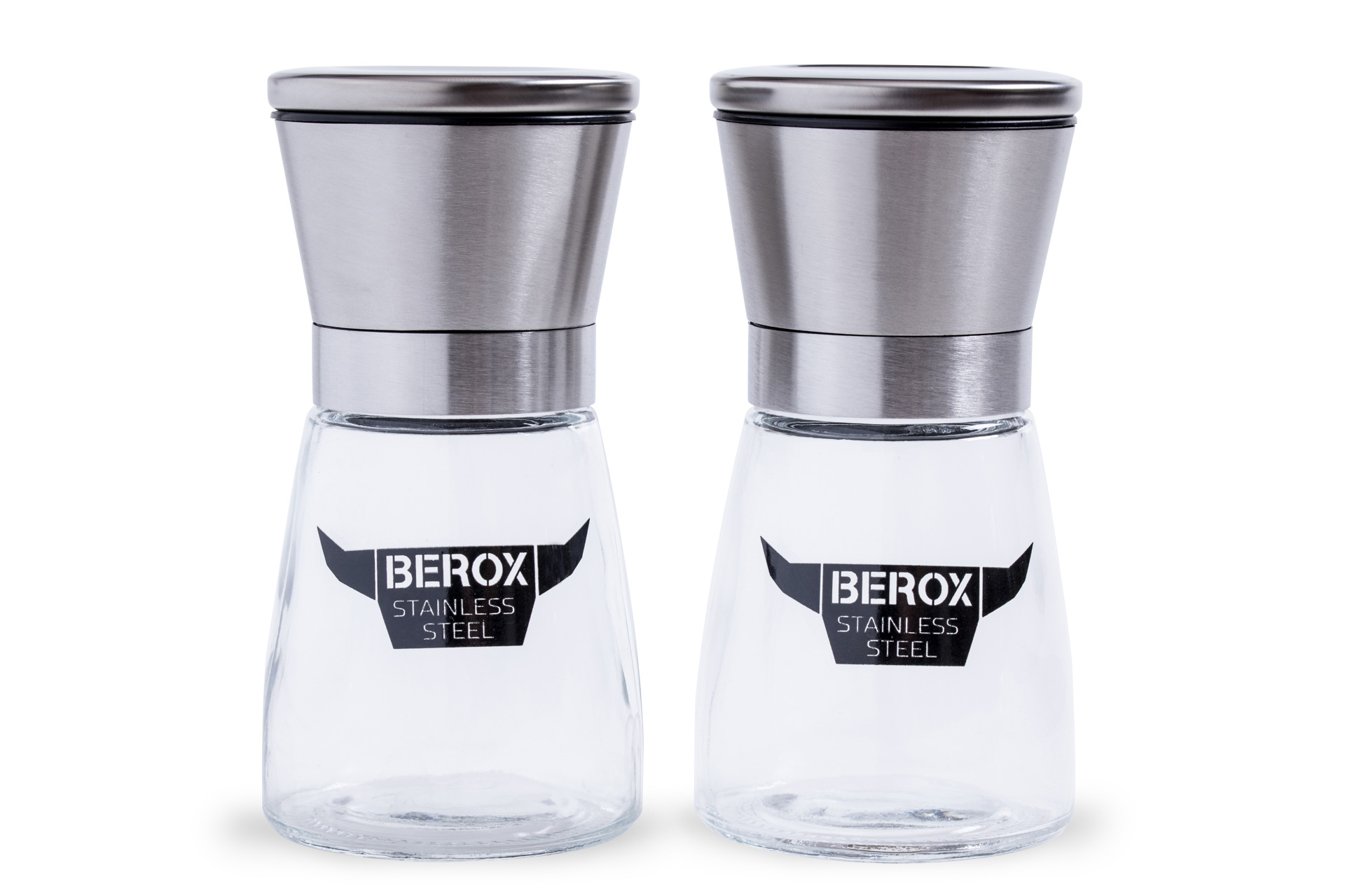 זוג מטחנות מלח ופלפל BEROX