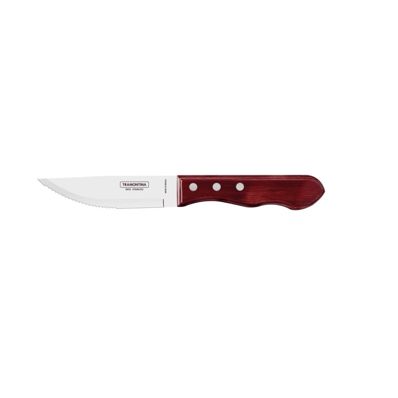 סכין סטייק משוננת גדולה – Tramo Serving Polywood Espresso- Tramontina