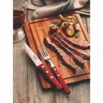 סכין סטייק משוננת גדולה – Tramo Serving Polywood Espresso- Tramontina
