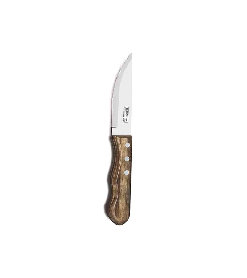 סכין סטייק משוננת גדולה – Tramo Serving Polywood Espresso- Tramontina