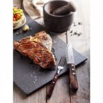 סכין סטייק משוננת גדולה – Tramo Serving Polywood Espresso- Tramontina