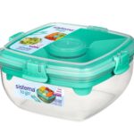 קופסת אוכל  1.1 ליטר SISTEMA צבע מנטה