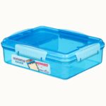 קופסת אוכל  975 מ”ל בצבע כחול SISTEMA