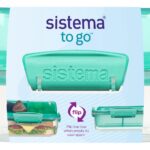 קופסת אוכל מחולקת 1.24 SISTEMA