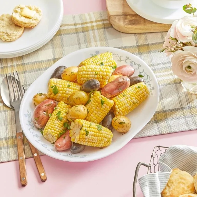 מגש אובלי 31 ס"מ, Country Cottage מבית Corelle תוצרת ארצות הברית