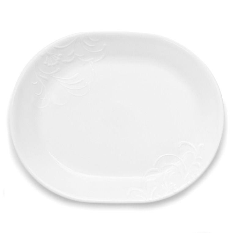 מגש אובלי 31 ס”מ, Cherish  Bella Faenza   מבית Corning Corelle תוצרת ארצות הברית