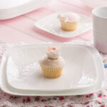 צלחת מנה ראשונה 23 ס"מ Cherish  מבית Corning Corelle תוצרת ארצות הברית