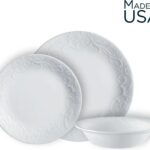 סט 12 חלקים, Bella Faenza מבית Corning Corelle תוצרת ארצות הברית
