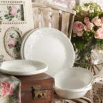 סט 12 חלקים, Bella Faenza מבית Corning Corelle תוצרת ארצות הברית